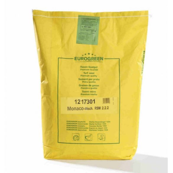 MONACO SZÁRAZSÁGTŰRŐ EUROGREEN fűmagkeverék (10kg)