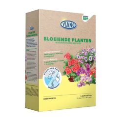   Viano Bio Happy, 100% vízoldékony szervestáp beltéri -és kültéri virágzó dísznövénytáp