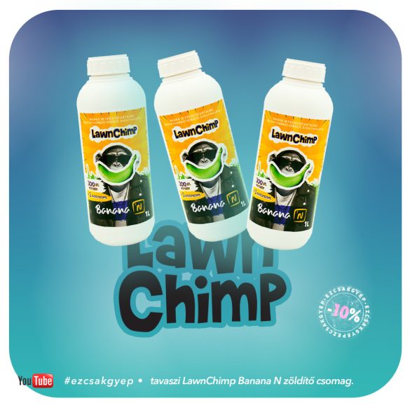 LawnChimp Banana N csomag 3x1l
