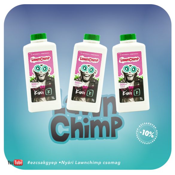 LawnChimp Kiwi K lombtrágyacsomag 3x1l