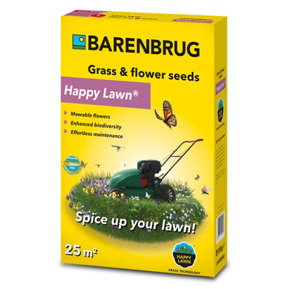 Happy Lawn® 500g - Fűmagkeverék virágmagokkal