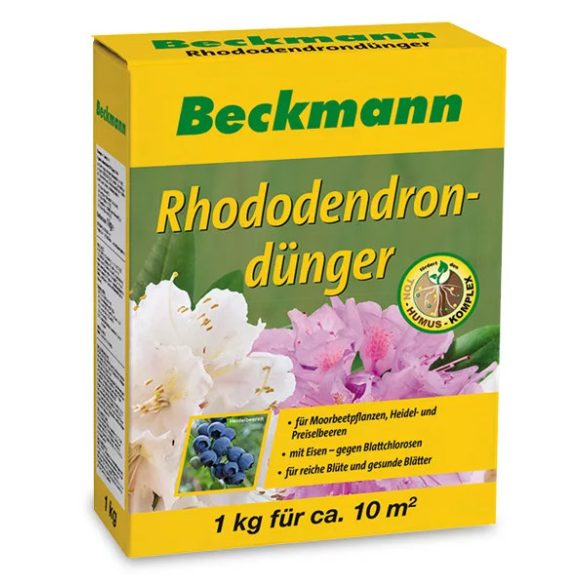 BECKMANN SZERVES-ÁSVÁNYI NÖVÉNYTÁP RHODODENDRON, AZÁLEA, HORTENZIA, ÁFONYA RÉSZÉRE.   1KG